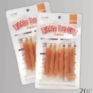 강아지 우유 치킨껌 스틱 6개입 20P 간식 치석관리