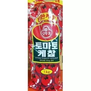 케찹 오뚜기 토마토 케첩 캐찹 업소용 식당 1kg X6개