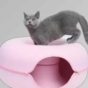 PrimeBulk 고양이 숨숨집(50cm) (핑크) 하우스