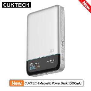 CUKTECH 마그네틱 파워뱅크 10000 55W MAX WPB100P TFT 스크린 휴대용 충전기 파워뱅크 외장 배터리 아이폰