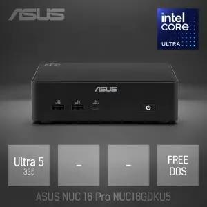 ⓒ ASUS NUC 16 Pro NUC16GDKU5 [베어본] / 산업용 주식용 기업용 작고 가벼운 고성능 미니PC