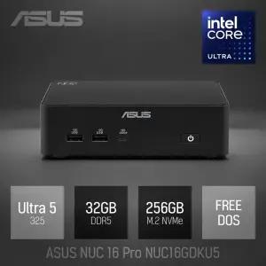ⓒ ASUS NUC 16 Pro NUC16GDKU5 32GB 256GB / 산업용 주식용 기업용 작고 가벼운 고성능 미니PC