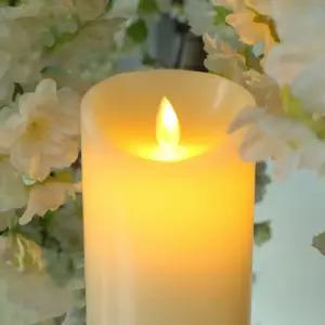 모던라잇 LED 캔들(7.5cmx20cm)/감성/캠핑/소품/건전지캔들/수련회/성탄절/생일/파티/촬영/집회/전차초/LED