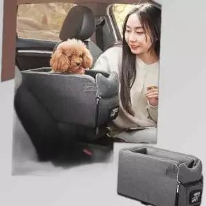 강아지 콘솔카시트 고양이 콘솔박스 그레이-기본형