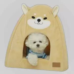 강아지 점보 시바 텐트 하우스 숨숨집 고양이 1P 방석