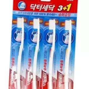 칫솔 4p 양치 초극세모 브러쉬 닥터세닥 플라그