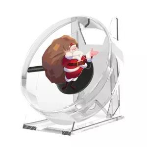 3D 홀로그램 프로젝터 육안 지원 음악 플레이어 데스크탑 팬 로고 라이트 원격 디스플레이 기계