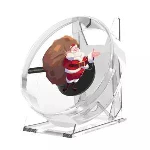 미니 3D 홀로그램 프로젝터 팬 데스크탑 LED 기계 그림 비디오 디스플레이 스탠드와 원격 제어