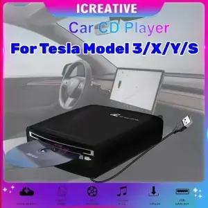 MP5 LED TV PC 및 대부분의 자동차용 외부 차량용 DVD CD 플레이어 Tesla Model 3 209202 USB 전원이 된