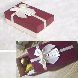 별별마켓 리본 선물상자 5개 8.5X14X5CM 종이박스