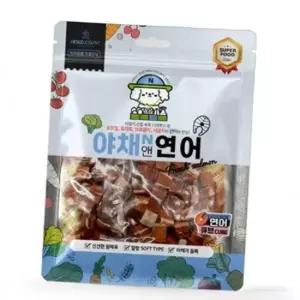 야채앤 연어 큐브 160g X3개 강아지 영양 간식