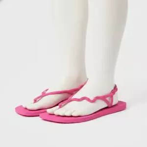 하바이아나스 솔레일 스퀘어 쪼리 샌들 Pink Flux HAVU241MSFF003PI