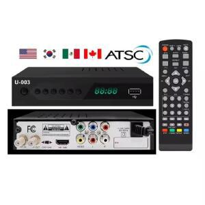 UBISHENG ATSC 디지털 TV  채널 변환기 박스 지상파 HD 출력 튜너