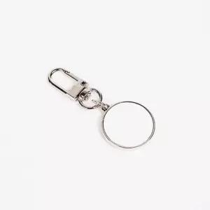 주문제작용 전사인쇄판 포함 원형 포토 키링 DD-09911 키링만들기 (W74B20F)