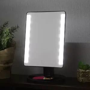 [골드스마일]TBZ 탁상 터치스탠드 LED 조명거울 공주거울 접는거울