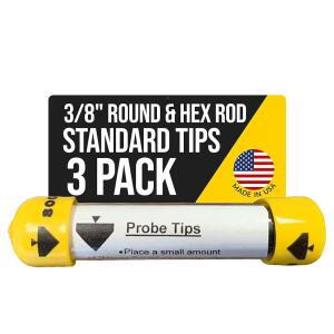 Tools 1cm 8인치 스틱 금속 호환 있는 찾기 마이티 내구성 교체 토양 이상적 원예