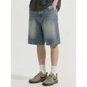 HANGTEN 남성 버뮤다 데님팬츠_0651057005640210 1057005640210 3359424