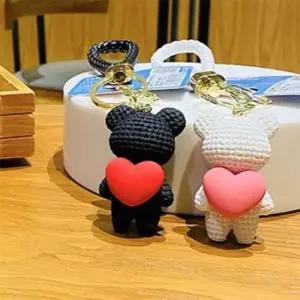 [가방] 키링 사랑스러운 키홀더 휴대폰 악세사리 예쁜키링 가죽키링