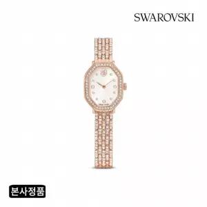 [/본사정품] [Swiss made] Dextera octagon 로즈골드 톤 메탈 시계 5749449