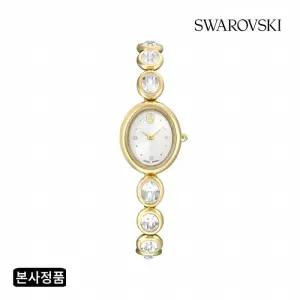 [/본사정품] [Swiss made] Imber oval 골드 톤 메탈 시계 5754812