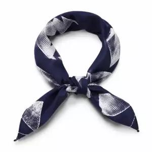 Printed Bandana D - Navy - NYC 24F1H036-PS435-BD011A) 프린트 반다나 D)