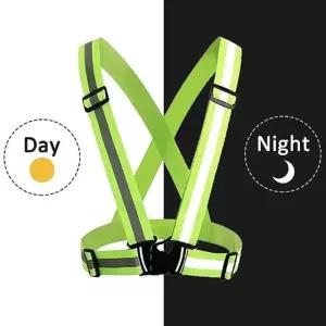 야광반사 스트랩 안전벨트 순찰 야외현장용픔 물류 안전스트랩 주차요원 (WF37446)