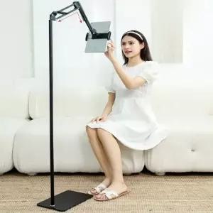 튼튼한 태블릿 침대 누워서 핸드폰 수직 촬영 거치대 스마트폰모니터거치대 (WA87056)