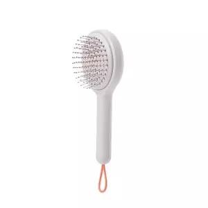 셀프케어 두피마사지 모발관리 헤어빗 원형에어브러쉬 패들브러쉬 고무 두피 (WB8638D)