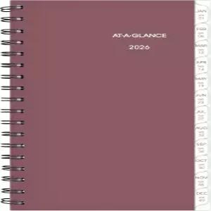 AT-A-GLANCE 2026 플래너 리필 주간 3-1/4인치 x 6-1/2인치 휴대용 사이즈 2 (064-287-26)