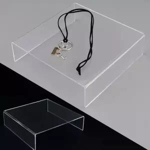 [하프클럽/]사각아크릴진열대 ㄷ형 210mm 아크릴 진열대 화장품 소품 디피용