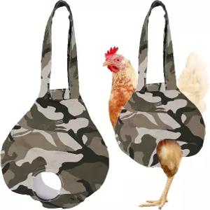 우미순 치킨 홀더 백 메디치 캐리어 손잡이 용품 닭 사육용 핸드백 카모플라주 1팩