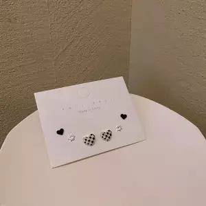 [하프클럽/]S925 은침 귀걸이 하트귀걸이 세트