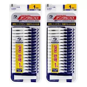 덴탈프로 치간칫솔 1단계 15개입 SSS(0.7mm) X 2개