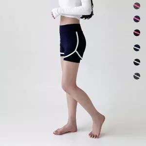 여성 한줄요가스포츠 레쉬가드3부 반바지 레깅스 여름