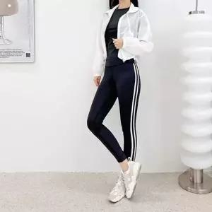 [콩심팥심]여성 트레이닝 요가복 레깅스 스판 여자스포츠레깅스