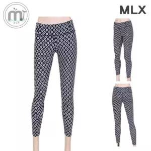 MLX 여자 프린트 레깅스 요가복