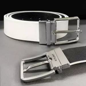 [콩심팥심]소가죽 벨트 양면 버클회전 남성 정장벨트 1개 가죽혁대