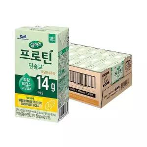 [셀렉스] 프로틴 당솔브 저당 음료 초당옥수수맛 190ml 24팩[36002521]