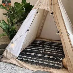 캠핑 886DDQ70 러그 담요B 160cmx130cm 차박 블랑캣