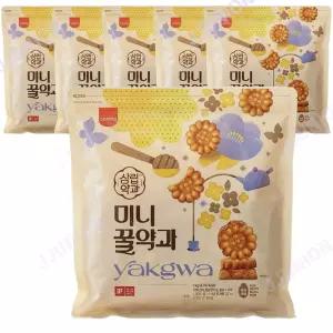삼립 미니 꿀약과 대용량 1kg 6개