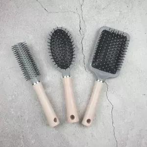 파마 엉킴방지 두피 마사지 볼륨 쿠션 헤어 브러쉬 머리 빗 헤어 빗