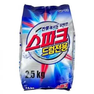 스파크 드럼전용 분말세제 2.5kg 리필형 - D
