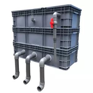 대형 연못 여과기 제거 정화 순환 녹조 수족관 수조