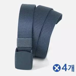 TBZ 스트릿 패브릭 버클벨트 117cm 네이비x4개 케쥬얼코디-WFMIBOB