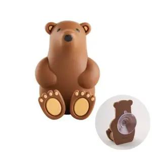TBZ 귀여운 북극곰 칫솔걸이 다용도 소품걸이-WFMGRUS