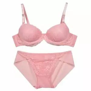 [라일리여성언더웨어] Rly 3 4컵 와이어 B컵 브라팬티세트 셋트 예쁜세트 50006483)