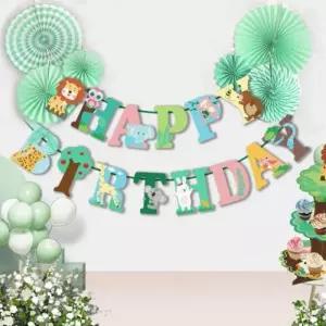 [이츠유_66]애니멀배너 생일가랜드 생일파티가랜드