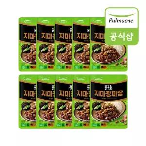풀무원 지마장짜장 덮밥소스 180g x 10개
