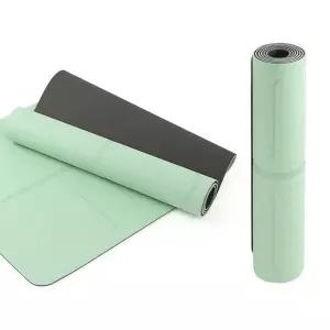 TBZ TPE 가이드라인 6mm 그린 요가매트 대형요가매트-WFMIQM4