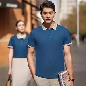 쿨론티 배색 무지 반팔티 아이스 쿨링 카라 두꺼운